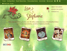 Tablet Screenshot of lisaandstephanie.com
